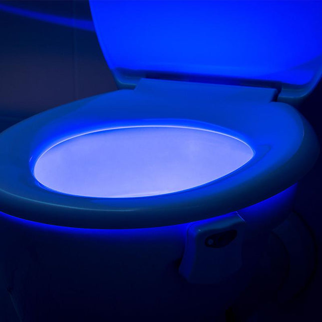 LED WC Licht mit Bewegungsmelder Farbwechsel