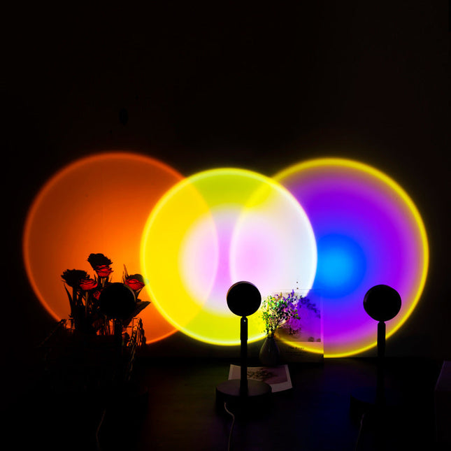 USB LED Projektor Lampe Sonnenuntergang