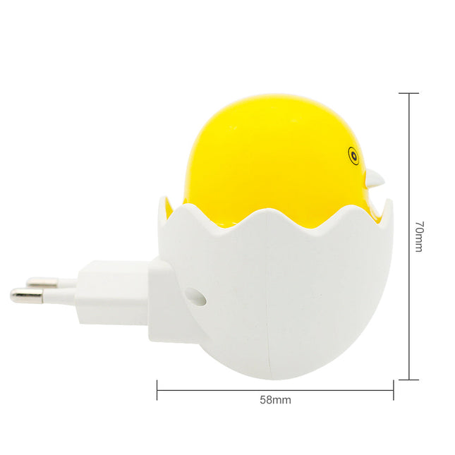 Kleines Küken LED Steckdosen-Nachtlicht