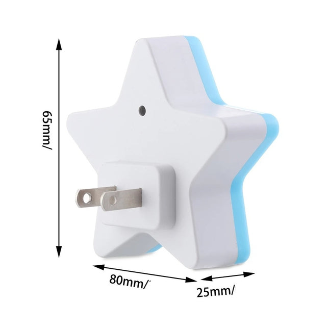 Stern Nachtlicht Steckdose mit Fernbedienung