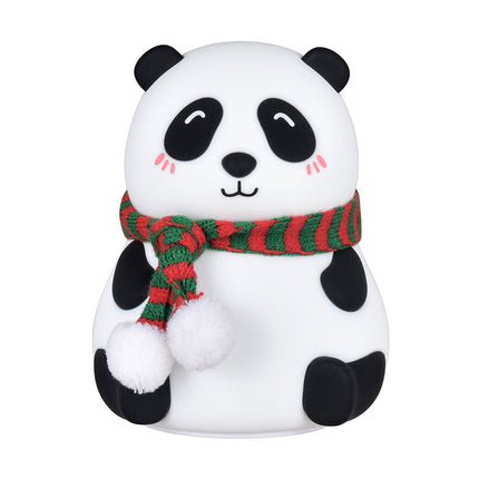Süßes Panda Nachtlicht aus weichem Silikon