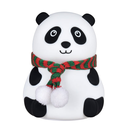 Süßes Panda Nachtlicht aus weichem Silikon