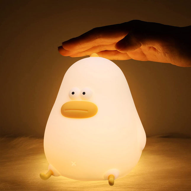 Lustige Enten Lampe aus Silikon Touch