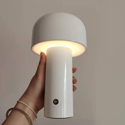 Kabellose italienische Design Pilz Tischlampe