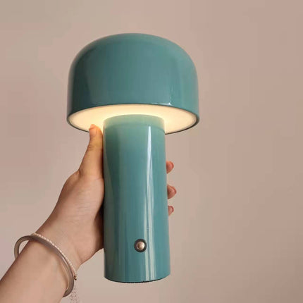 Kabellose italienische Design Pilz Tischlampe
