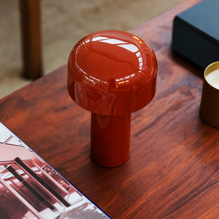 Kabellose italienische Design Pilz Tischlampe