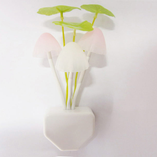 Bunte Pilz Nachtlicht Lampe für Steckdose
