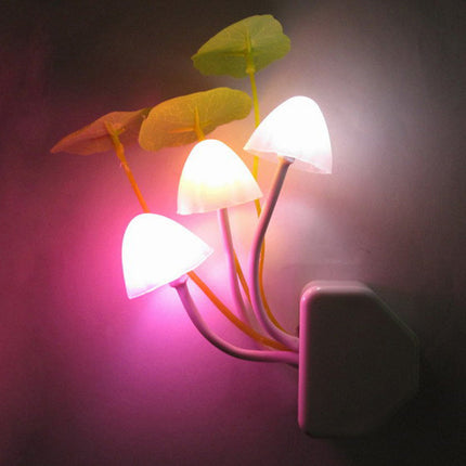 Bunte Pilz Nachtlicht Lampe für Steckdose
