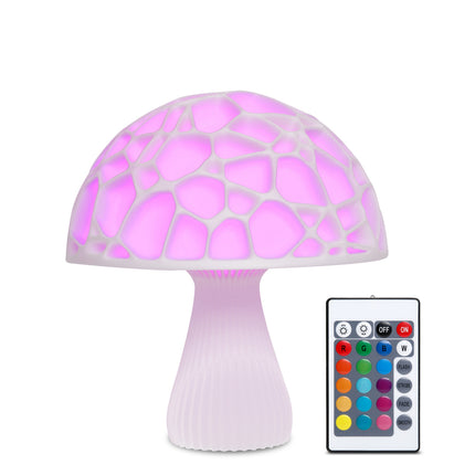 Dekorative LED Pilz Lampe als Nachtlicht