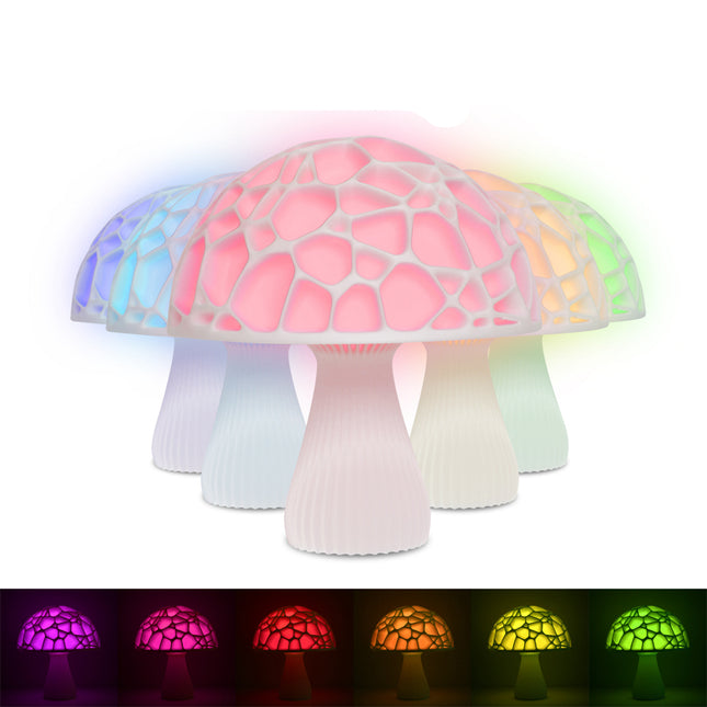 Dekorative LED Pilz Lampe als Nachtlicht