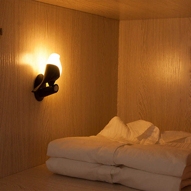 Baum Tischlampe mit Vögeln und Eiern