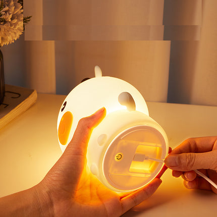 Süßes Kuh Nachtlicht aus Silikon