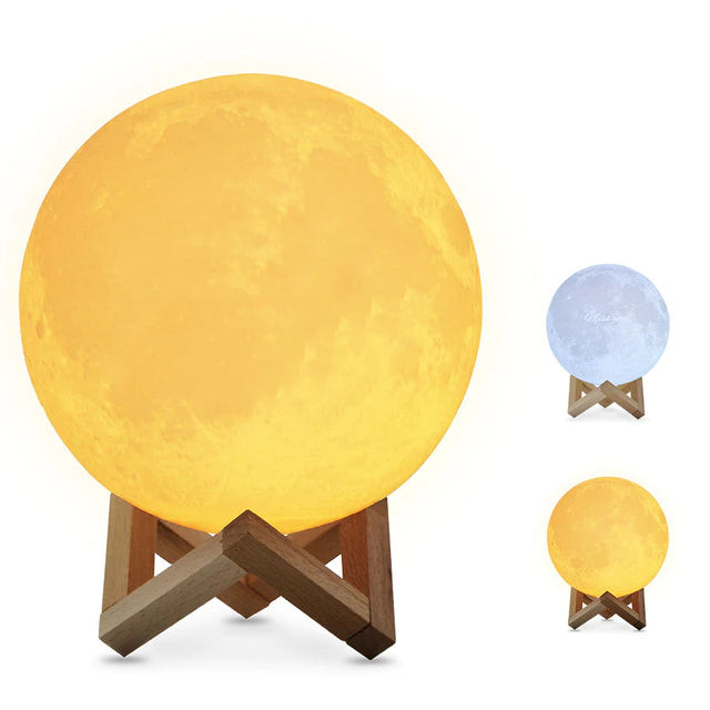 LED Mond Lampe als Nachtlicht