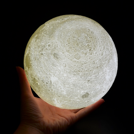 LED Mond Lampe als Nachtlicht