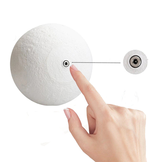 LED Mond Lampe als Nachtlicht