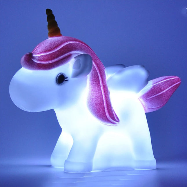 Mini Einhorn LED Lampe Kinderzimmer