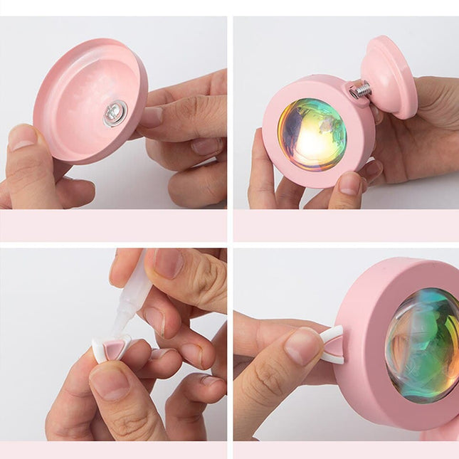 Mini LED USB Lampe 15 Farben