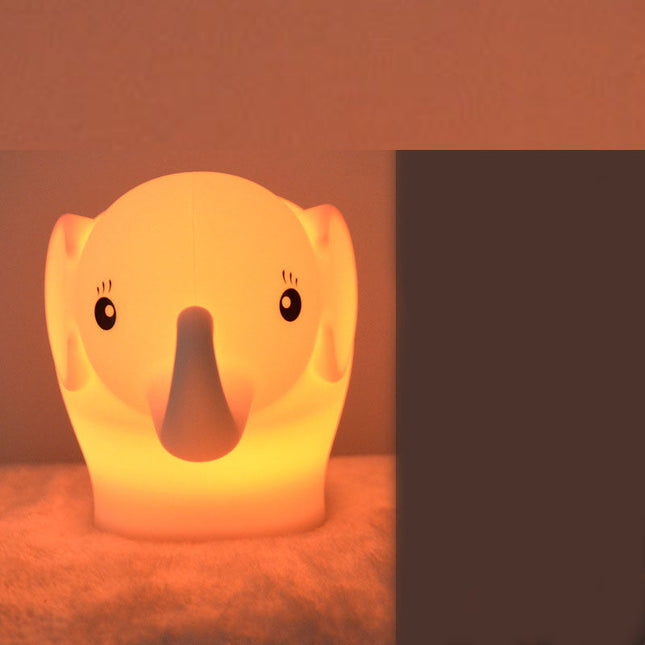 Buntes Elefant Mini LED Nachtlicht Baby