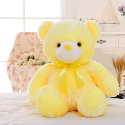 Leuchtender LED Teddybär Plüschtier für Kinder