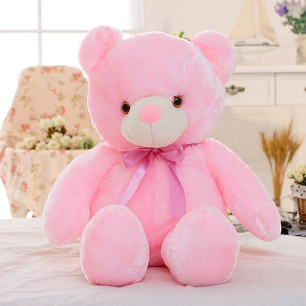 Leuchtender LED Teddybär Plüschtier für Kinder
