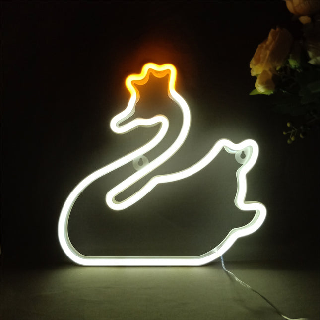 Schwan LED Neon Schild für Wanddekoration
