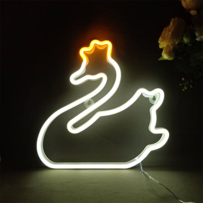 Schwan LED Neon Schild für Wanddekoration
