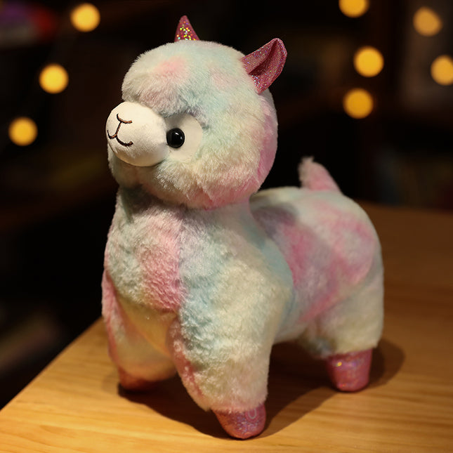 Leuchtendes Lama Kuscheltier mit LED Licht