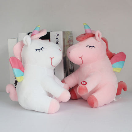 LED Einhorn Plüschtier als Nachtlicht