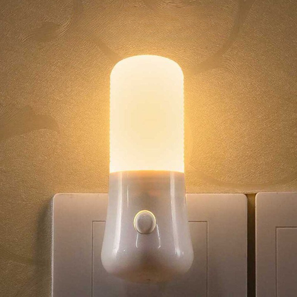 LED Steckdosen Nachtlicht warmweiß für Flur