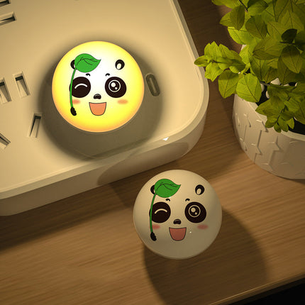 Süßes Panda Steckdosen Nachtlicht Kinder
