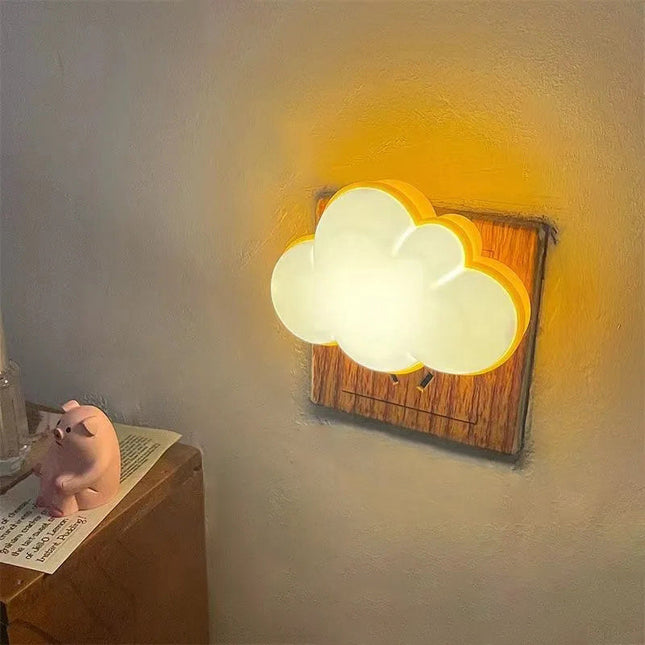 Wolken Nachtlicht LED für die Steckdose