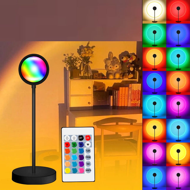 Regenbogen Sonnenuntergang Projektor Lampe LED