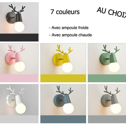 Wandlampe Rehkitz Design für Kinderzimmer