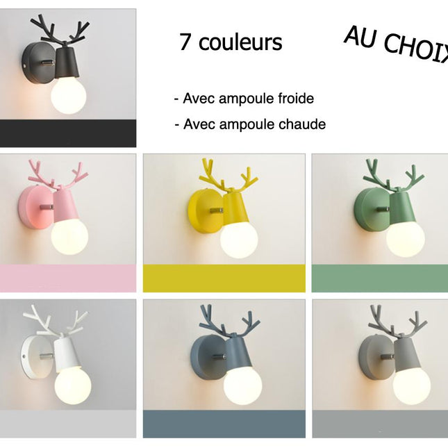 Wandlampe Rehkitz Design für Kinderzimmer