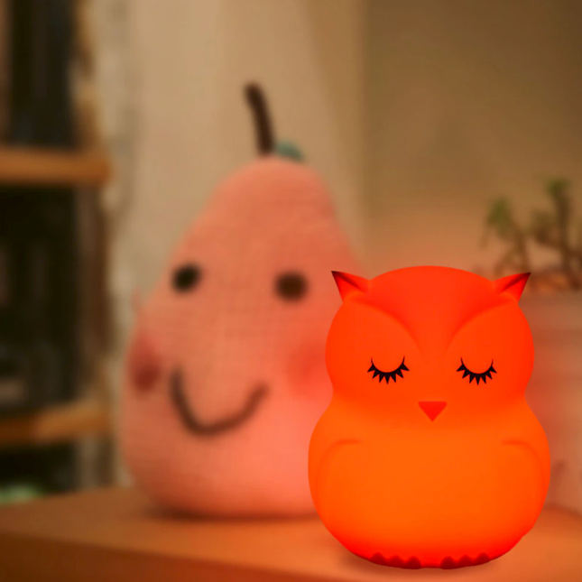 Baby Eulen Nachtlicht mit Fernbedienung