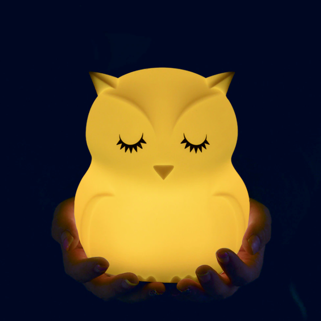 Baby Eulen Nachtlicht mit Fernbedienung