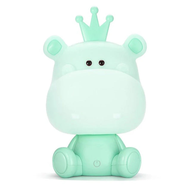 Nilpferd LED Nachtlicht USB für Kinder