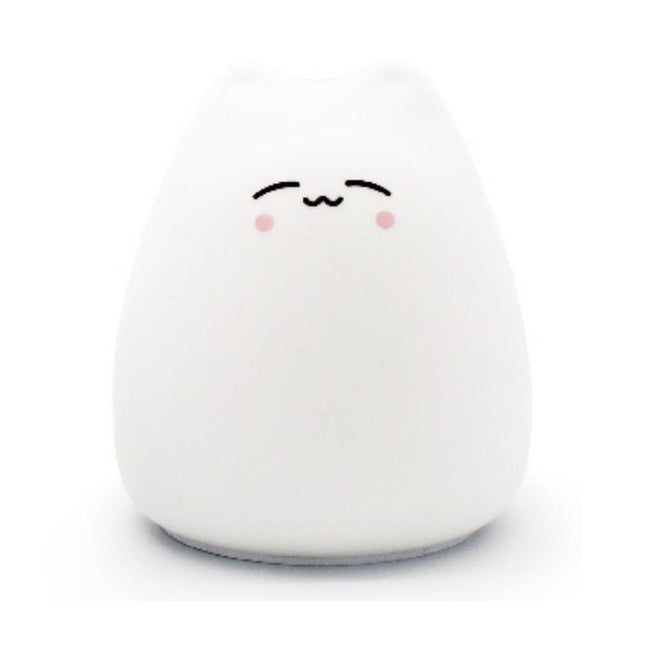 Lustiges Kätzchen Nachtlicht aus Silikon