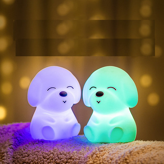 Niedliches Hunde Nachtlicht aus Silikon