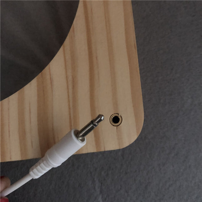 Pferd Design Holzlampe als 3D Nachtlicht