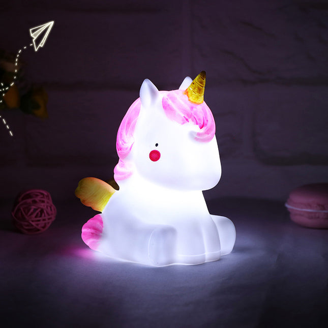 Einhorn Nachtlicht aus Silikon für Kinder