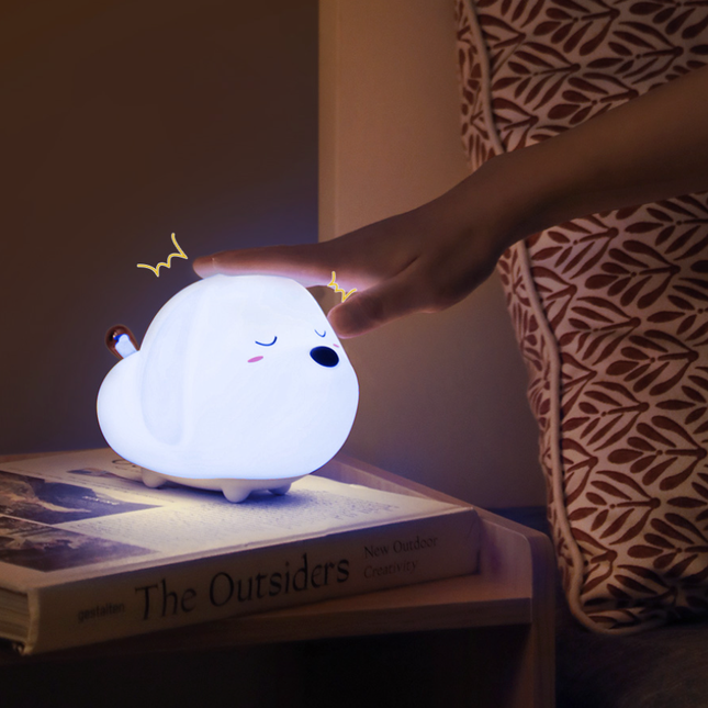 Weiches Welpen Nachtlicht für Kinder