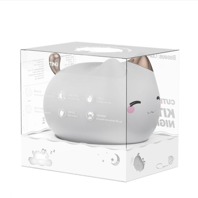 Weiches Katzen Nachtlicht für Kinder