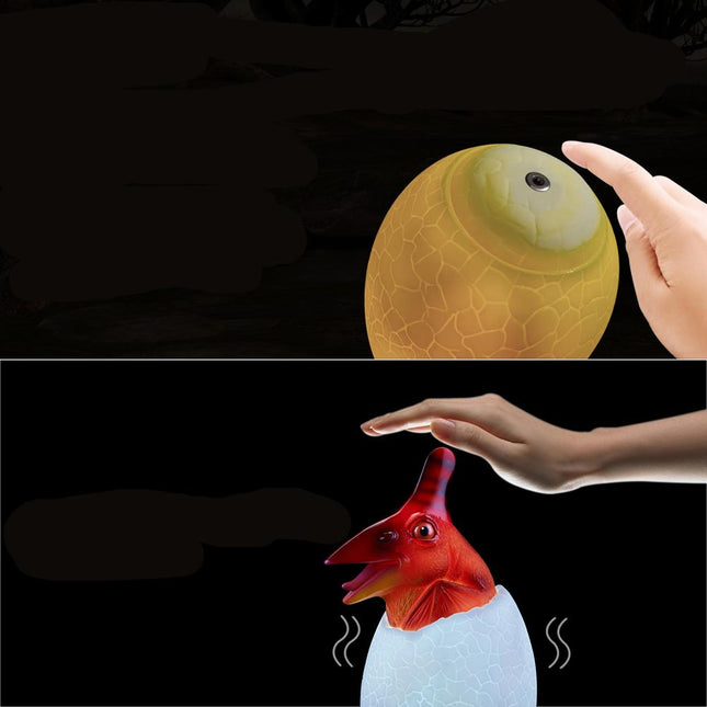 Dino Ei Nachtlicht mit Fernbedienung