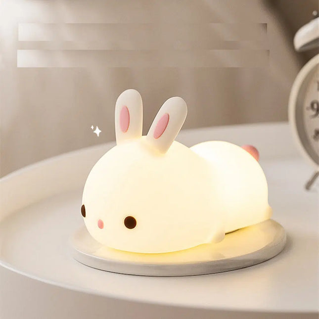 Silikon Hase Nachtlicht mit Fernbedienung