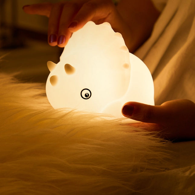 Dinosaurier Nachtlicht Silikon mit Touch