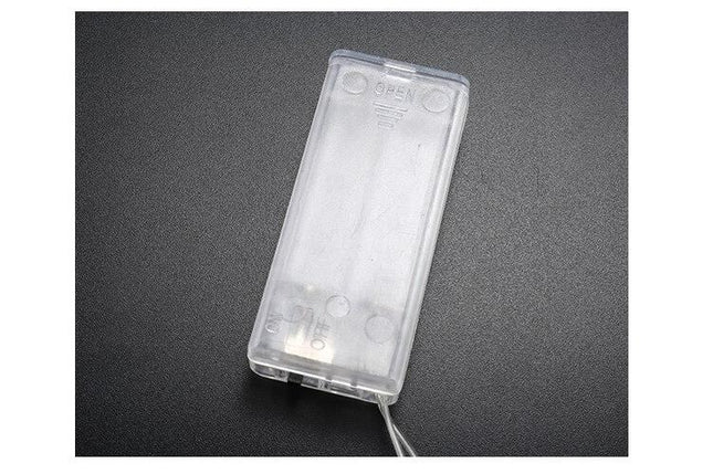 Gelbe LED Sternenlichterkette als Dekoration