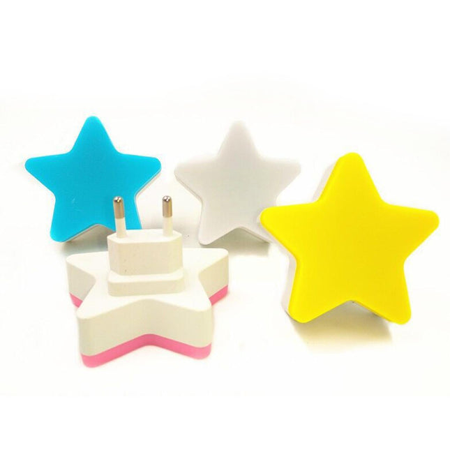 LED Steckdosen Nachtlicht in Sternform