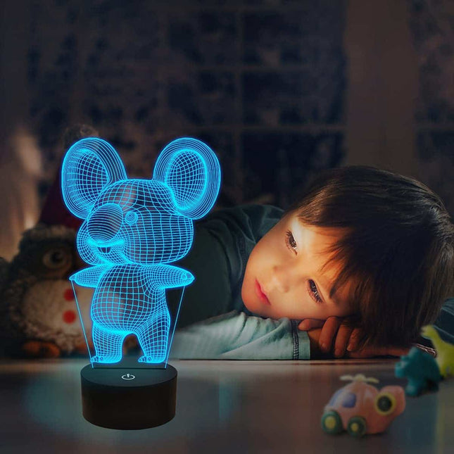 3D Koala LED Nachtlicht Fernbedienung