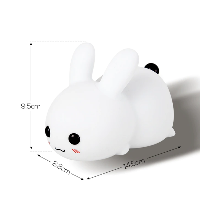 Hasen Nachtlicht aus Silikon Touch